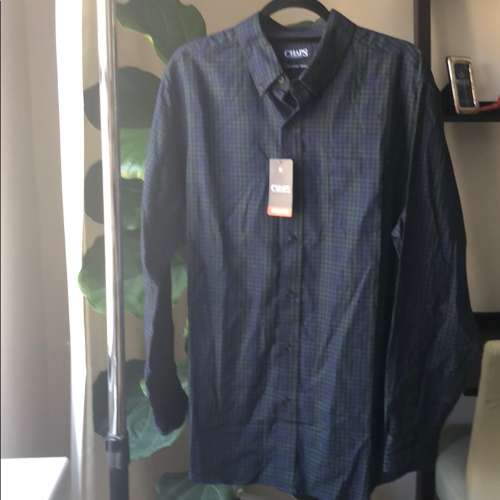 NWT Chaps Button Down Shirt